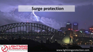 Surge Protection To Divert Secondary Lightning Effects