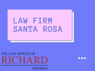 Law Firm Santa Rosa