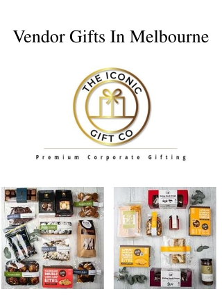 Vendor Gifts In Melbourne
