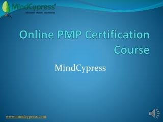 (Mindcypress®)Online PMP Certification Course |PMP Certification Cost