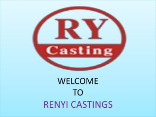 Die Casting China Supplier and Manufactures – RENYI CASTINGS