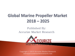 Global Marine Propeller Market