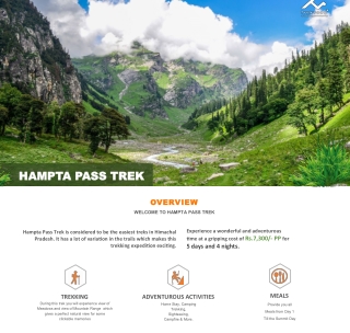 Hampta Pass Trek – Trek in Himachal