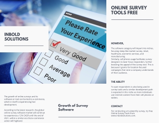 Online Survey Tools Free