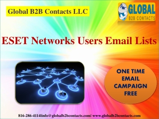 ESET Networks Users Email Lists