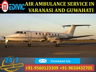 Rant Credible ICU Support Air Ambulance Service in Varanasi by Medivic