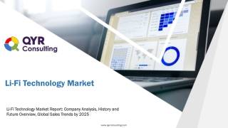 Li-Fi Technology Market Report: Company Analysis, History and Future Overview