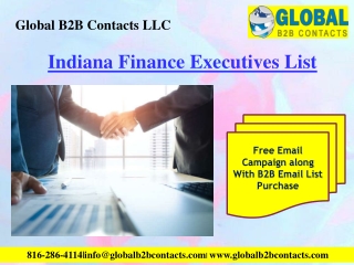 Indiana Finance Executives List