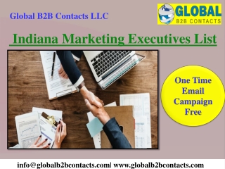 Indiana Marketing Executives List