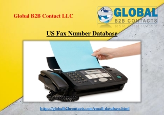 US Fax Number Database