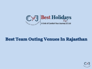 Conference Venues in Rajasthan