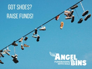 Angel Bins Shoe Fundraiser | Shoe Recycling Fundraiser | Shoe Drive