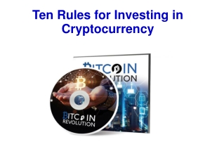 Ten Rules for Investing in Cryptocurrency