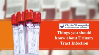 Things you should know about Urinary Tract Infection