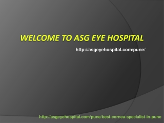Best cornea specialist in pune | cornea specialist cost in pune – Asg Eye Hospital