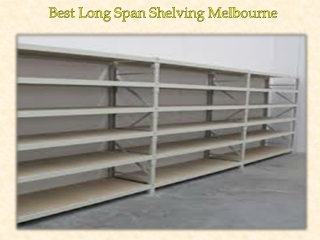 Best Long Span Shelving Melbourne