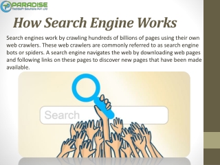 How Search Engine Works?