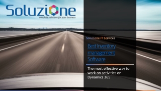 Seamless Inventory Management Software based on SolzBiz