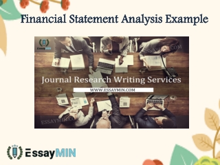 Avail Financial Statement Analysis Example from EssayMin