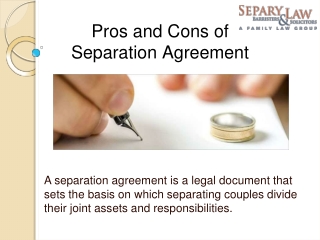 Separation Agreement in Toronto - Separy Law