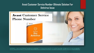 Avast Antivirus Number For Virus Removal