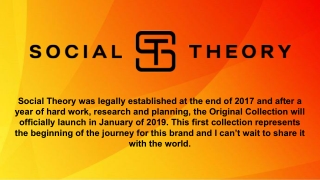 Social Theory T-shirt - Social Theory