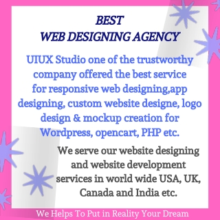 Best Web Designing Agency