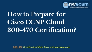 Cisco CCNP Cloud 300-470 CLDAUT Practice Exam 2019 PDF