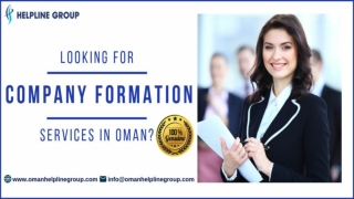 Fast and Reliable Company Formation Services in Oman