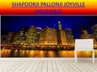 shapoorji pallonji Joyville hinjewadi