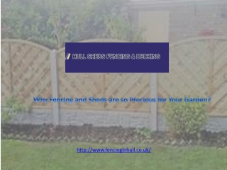Expert Fence Panel Provider in Hull - Hull Sheds Fencing & Decking