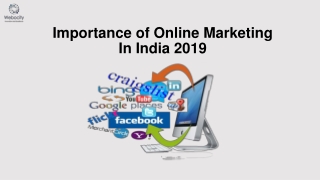 Online Marketing In India 2019