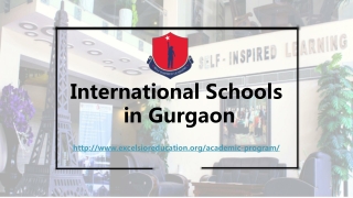 International schools in Gurgaon