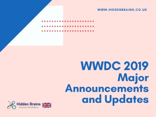 Apple WWDC 2019