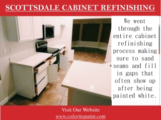 Scottsdale Cabinet Refinishing