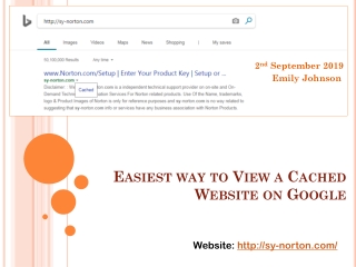 Easiest way to View a Cached Website on Google