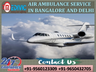 Get Top-Level Medivic Air Ambulance Service in Bangalore at Genuine Cost