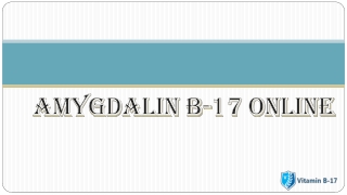 Amygdalin B-17 Online
