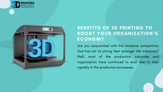 Benefits Of 3D Printing To Boost Your Organization’s Economy (1)