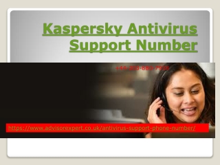 Kaspersky Antivirus Support Number