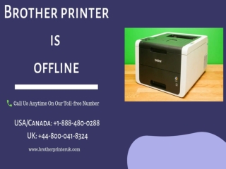 How to resolve a Printer offline problem? Dial 1-888-480-0288