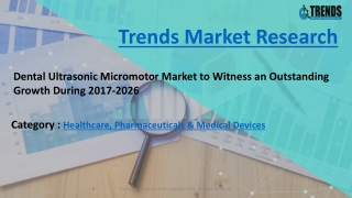 Dental Ultrasonic Micromotor market