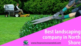 Get professional services by Best Landscaping Company