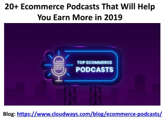 20 Ecommerce Podcasts That Will Help You Earn More in 2019