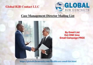 Case Management Director Mailing List