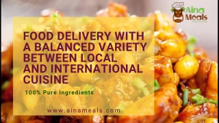 Order Online Honolulu Meal Delivery – Aina Meals