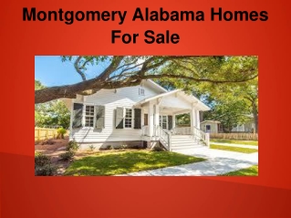 Montgomery Alabama Homes For Sale