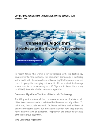 Blockchain Solutions