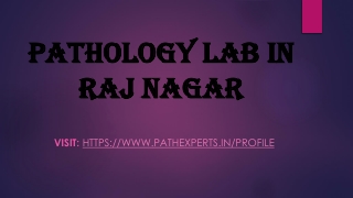 Pathology lab in Raj Nagar