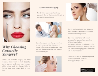 Eyeshadow Packaging